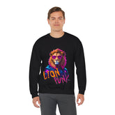Punk Lion - Men's Heavy Blend™ Crewneck Sweatshirt